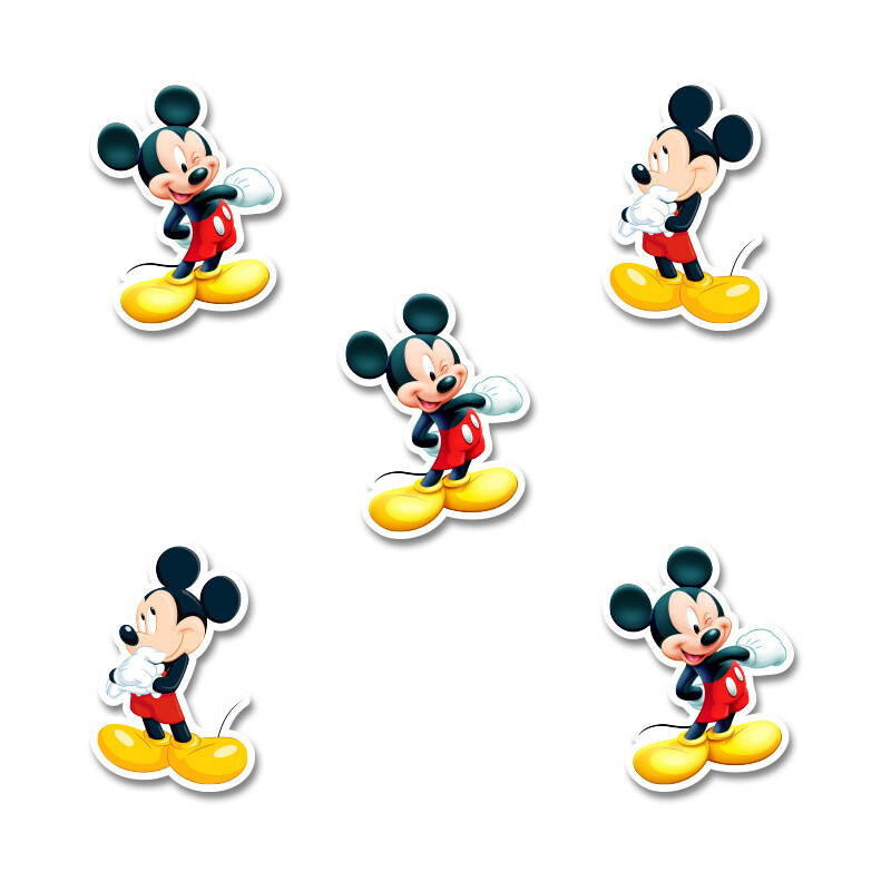Αυτοκόλλητα Mickey 5cm / 8τμχ