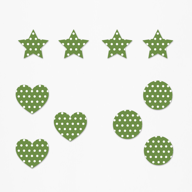 Ξύλινα διακοσμητικά Ποδόσφαιρο Pattern mix/ 10τμχ(2cm)