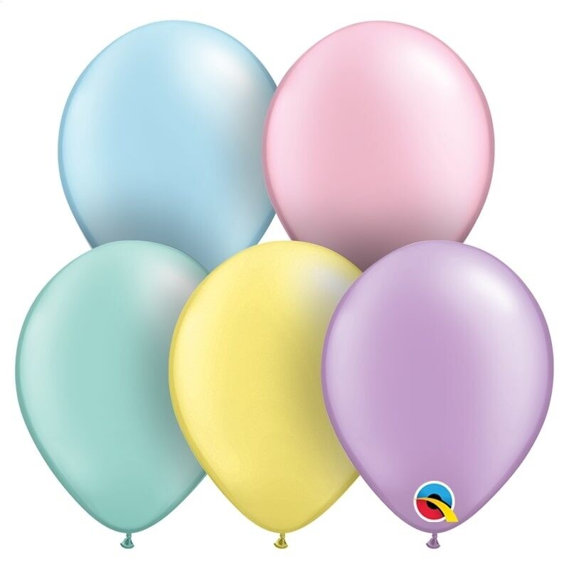 Μπαλόνια Λάτεξ Pastel Pearl 5 Ασσορτί /100 τεμ