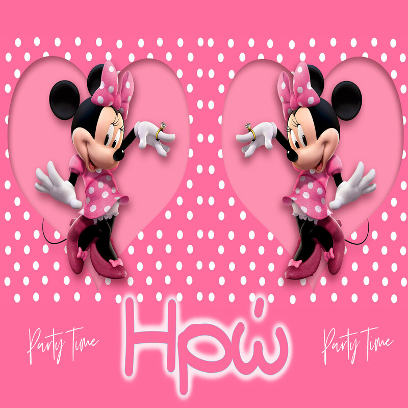 Σουπλά χάρτινο με όνομα Minnie / Α4 (21cm*29,7cm)