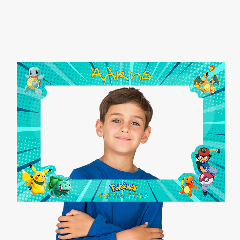 Κάδρο Photobooth Pokemon για φωτογραφίες/ 60cm*40cm