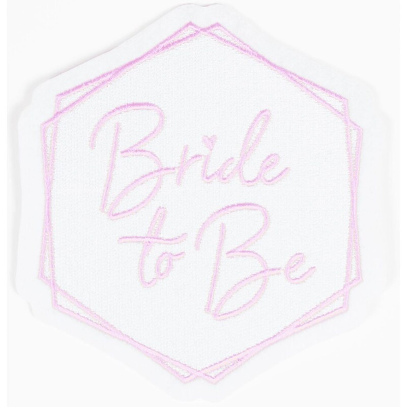 Θερμοκολλητική Στάμπα Bride To Be/Bachelor party 9,8X9,1 εκ