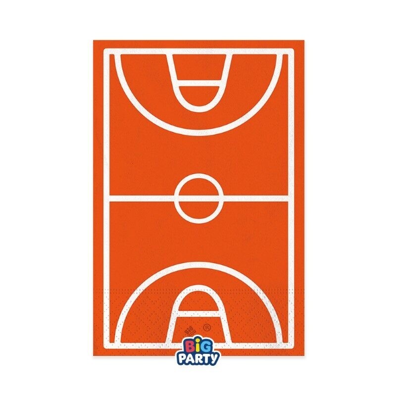 Χαρτοπετσέτες Φαγητού Μπάσκετ 33 x 33 εκ / 16 τμχ