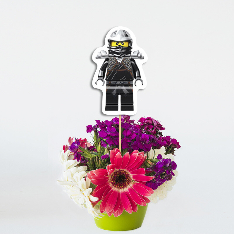 Χάρτινο διακοσμητικό Τοππερ Ninjago/ 20cm