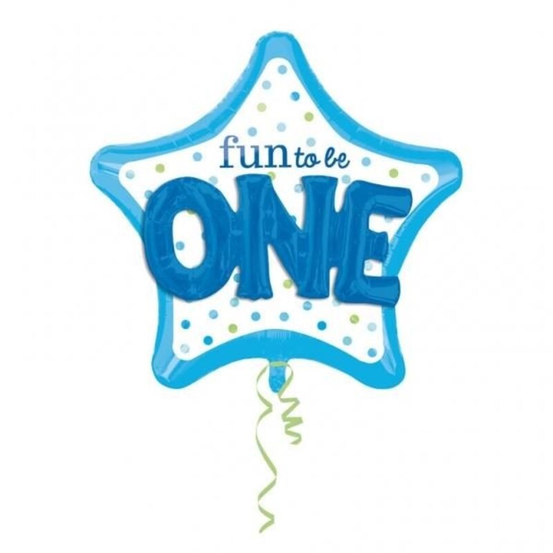 Μπαλόνι Φοιλ Άστρο 36 Fun to be One Boy Multi Balloon 3D