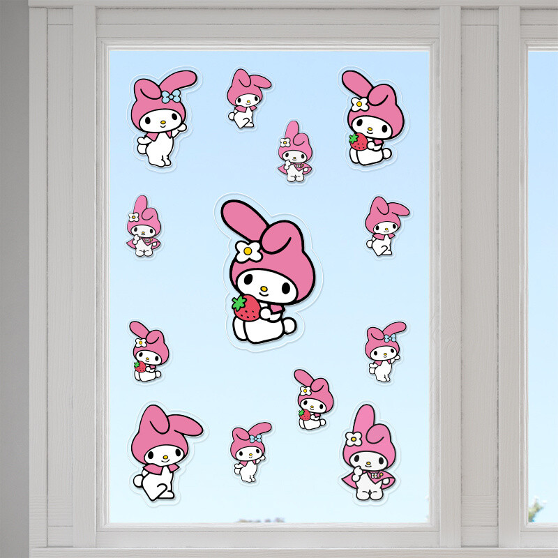 Αυτοκόλλητα τζαμιού My Melody /10 τμχ