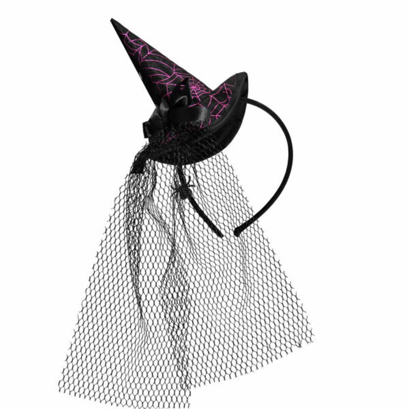 Στέκα  με  Καπέλο Μάγισσας/Witch και φιόγκο