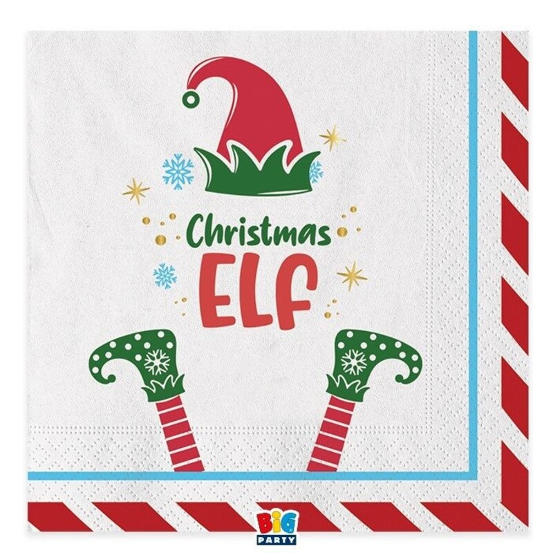Χαρτοπετσέτες Φαγητού Elf / 20 - Ξωτικό
