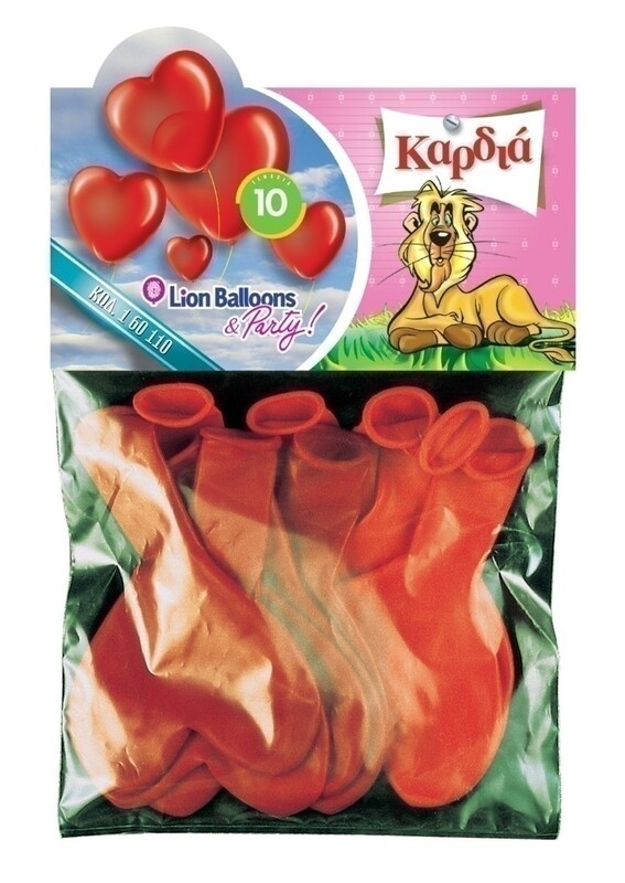 Μπαλόνια Καρδιές  / 10 Τεμ