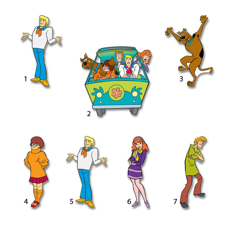 Διακοσμητική φιγούρα Scooby-Doo 10cm Ξύλινη/1τμχ