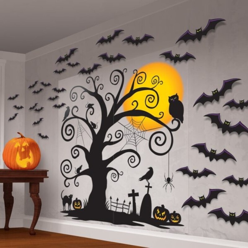 Σετ Διακόσμησης Τοίχου Halloween / 32 τεμ