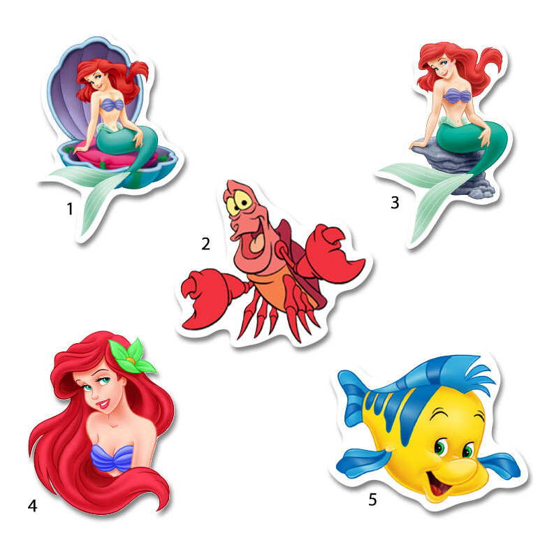 Διακοσμητική φιγούρα Ariel 10cm Ξύλινη/1τμχ