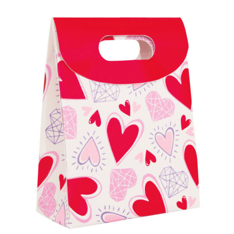 Κουτιά με Καρδιές  Hearts Favor Box / 4 τεμ