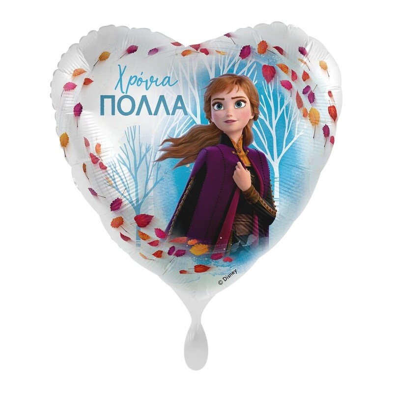 Μπαλόνι Φοιλ 17 Χρόνια πολλά Frozen -  Anna / 43 εκ
