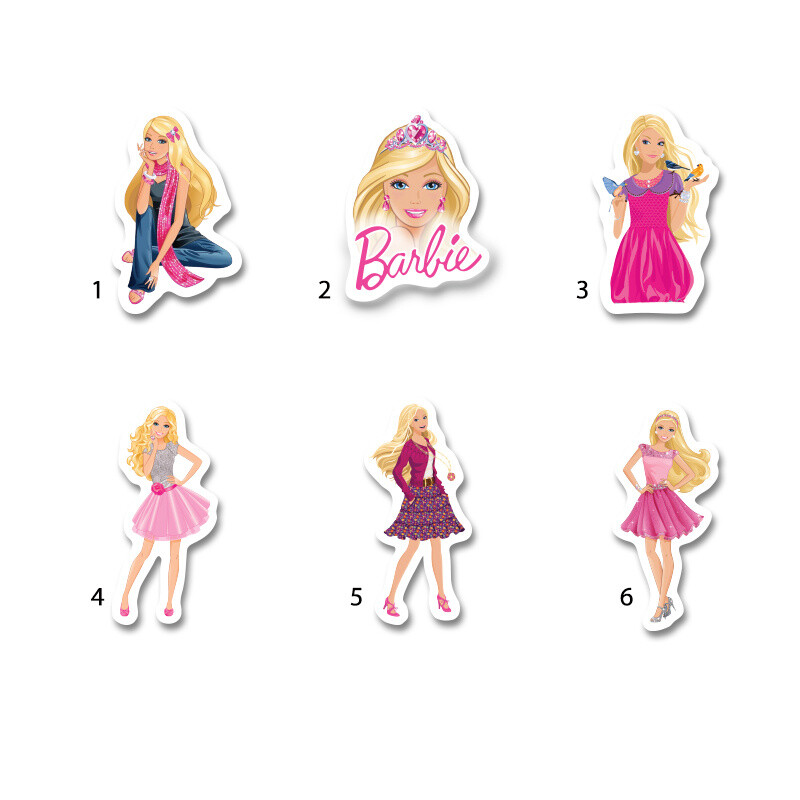Διακοσμητική φιγούρα Barbie 5cm Ξύλινη/1τμχ