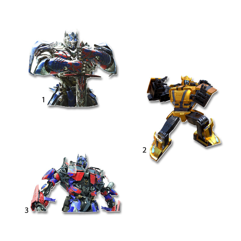 Διακοσμητική φιγούρα Transformers 10cm Ξύλινη/1τμχ