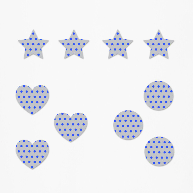 Ξύλινα διακοσμητικά Transformers Pattern mix/ 10τμχ(2cm)