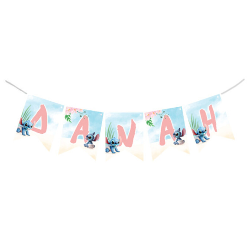 Σημαιάκια με όνομα Baby Stitch