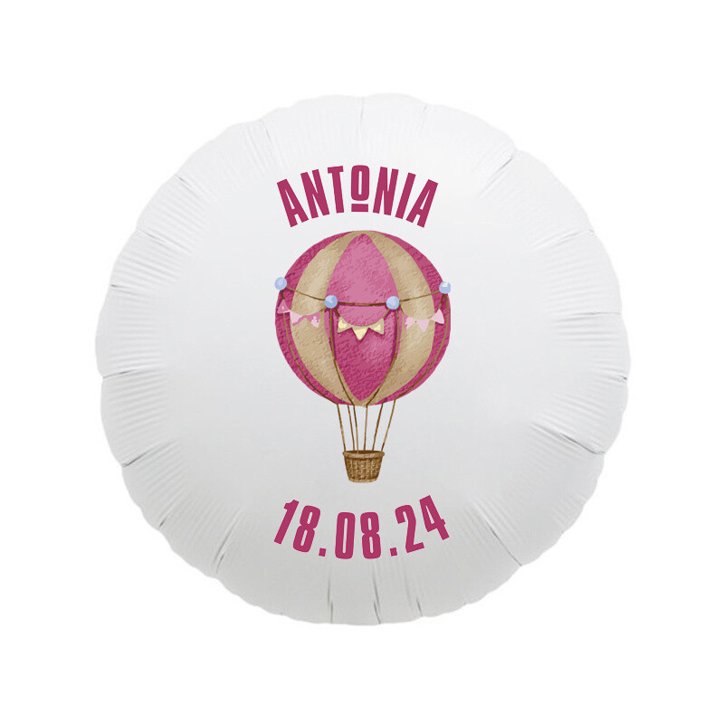 Αερόστατο Μπαλόνι Foil για Βάπτιση με όνομα/43cm