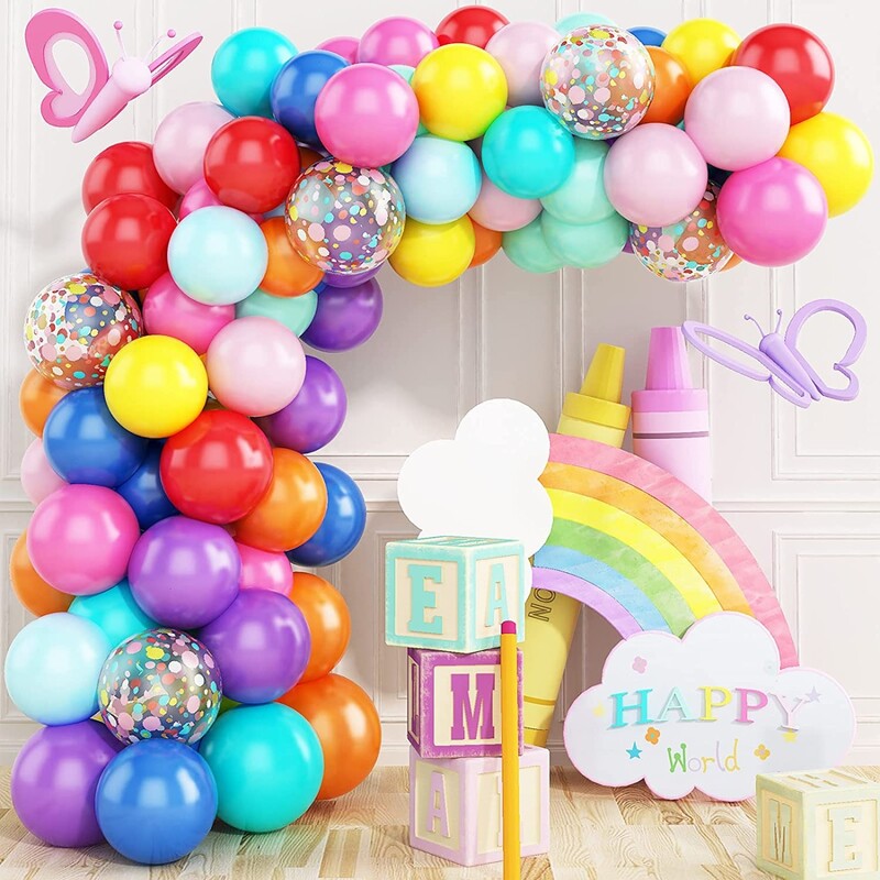 DIY Γιρλάντα "Rainbow Dream" / 116 Μπαλόνια