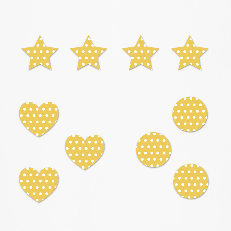 Ξύλινα διακοσμητικά Minions Pattern mix/ 10τμχ(2cm)
