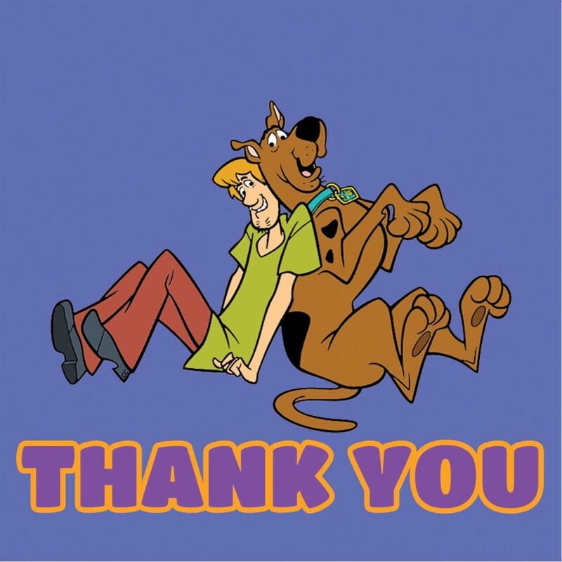 Σουβέρ χάρτινο Scooby-Doo / 8τμχ