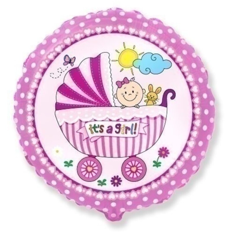 Μπαλόνι Φοιλ 18 Buggy Girl  / 46 εκ Ασυσκεύαστο