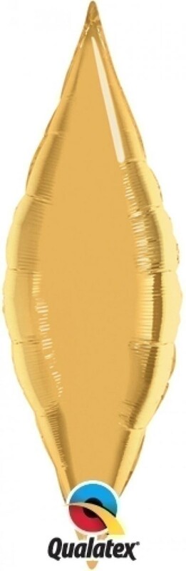 Μπαλόνι φοιλ σχήμα 27 Taper Gold
