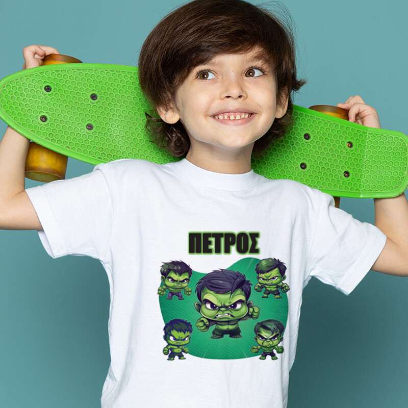 Παιδικό T-shirt Baby Hulk με όνομα