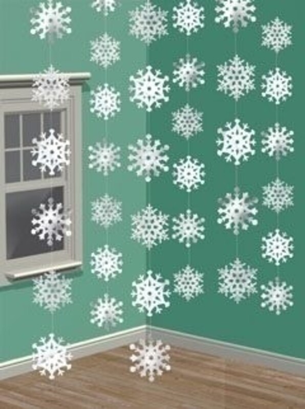 Διακοσμητικές Ταινίες Snowflake /6 τεμ
