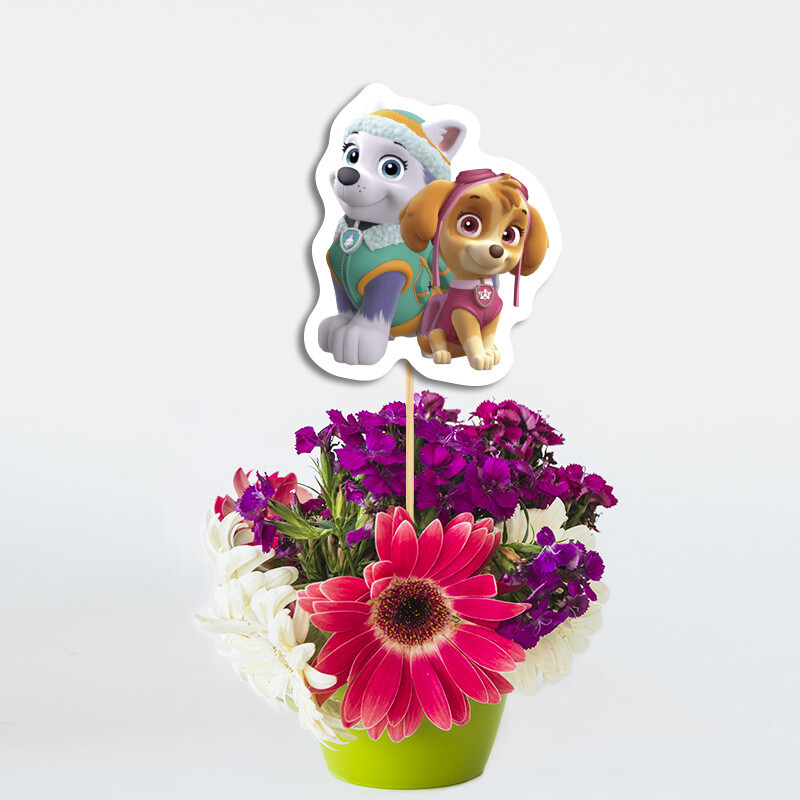Topper Διακοσμητικό Skye and Everest χάρτινο/ 20cm