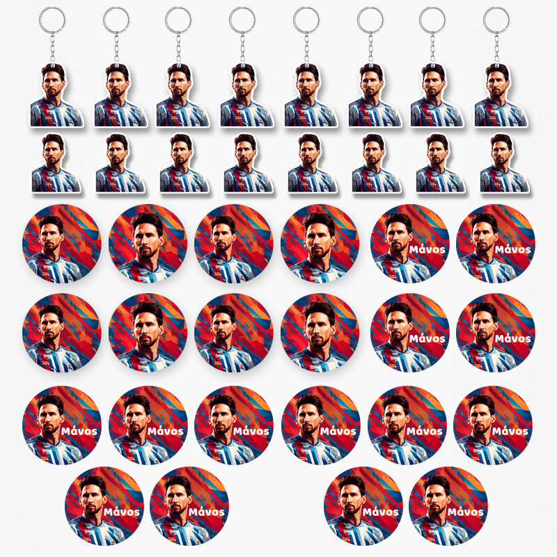 Πακέτο Δωράκια Messi για πάρτυ 38τμχ