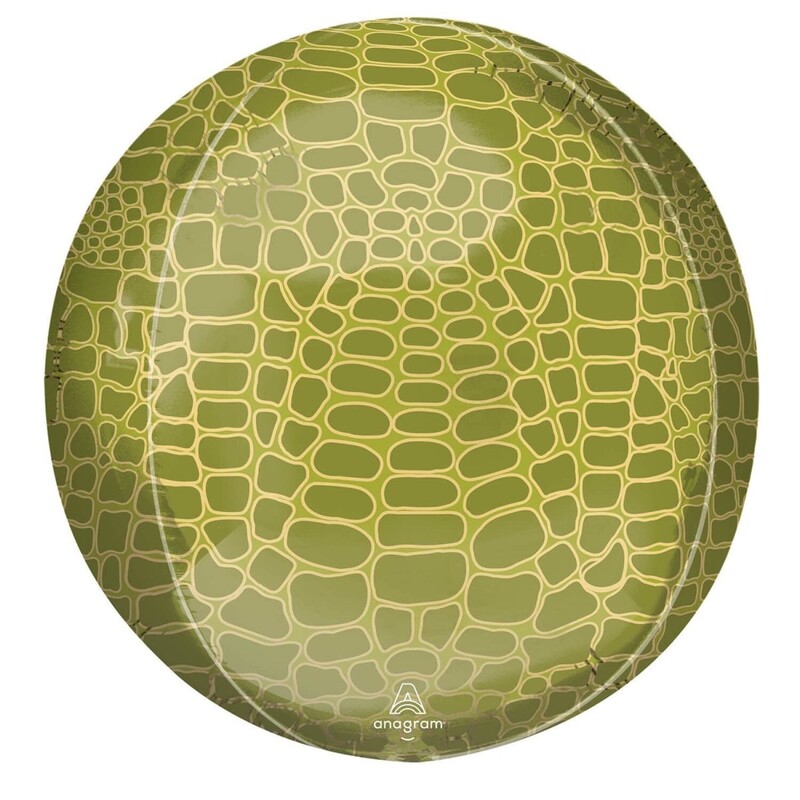 Μπαλόνι Φοιλ Orbz Alligator Print Animalz / 38εκ Χ 40εκ Κροκόδειλος Animalier - Animal Print
