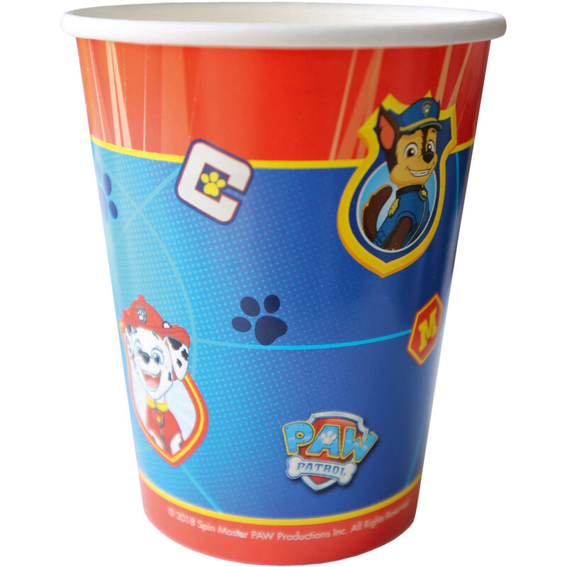 Ποτήρια Χάρτ. 250 ml Paw Patrol 2022 / 8 τεμ