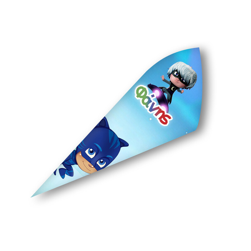 Χωνάκια για ζαχαρωτά με όνομα PJ Masks