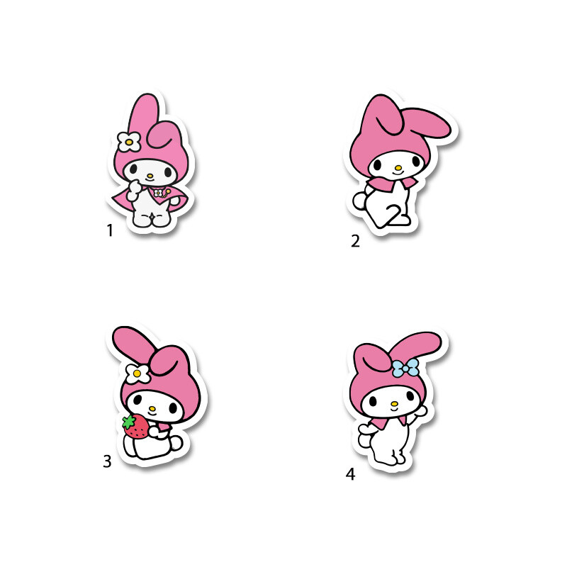 Διακοσμητική φιγούρα My Melody 5cm Ξύλινη/1τμχ
