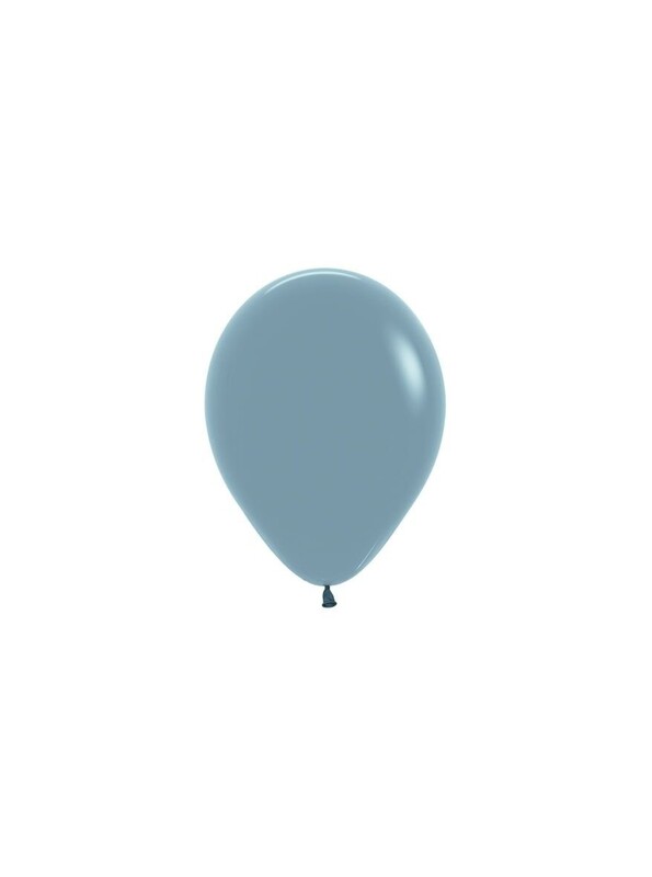 Μπαλόνια λατεξ 5 Μπλε  / 50 τεμ - Pastel Dusk Blue
