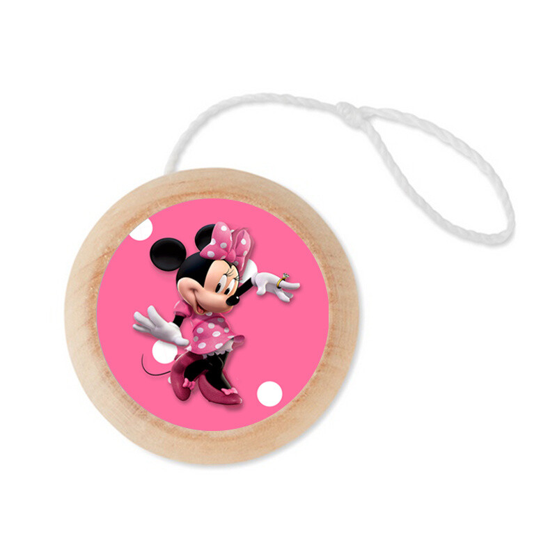 Ξύλινο Γιο – Γιο με όνομα Minnie