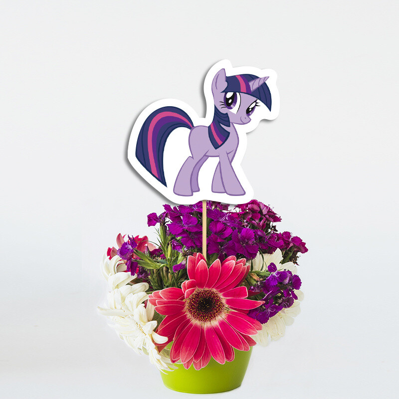 Topper Διακοσμητικό My Little Pony χάρτινο/ 20cm