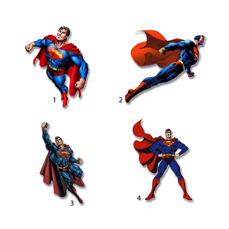 Διακοσμητική φιγούρα Superman 10cm Ξύλινη/1τμχ