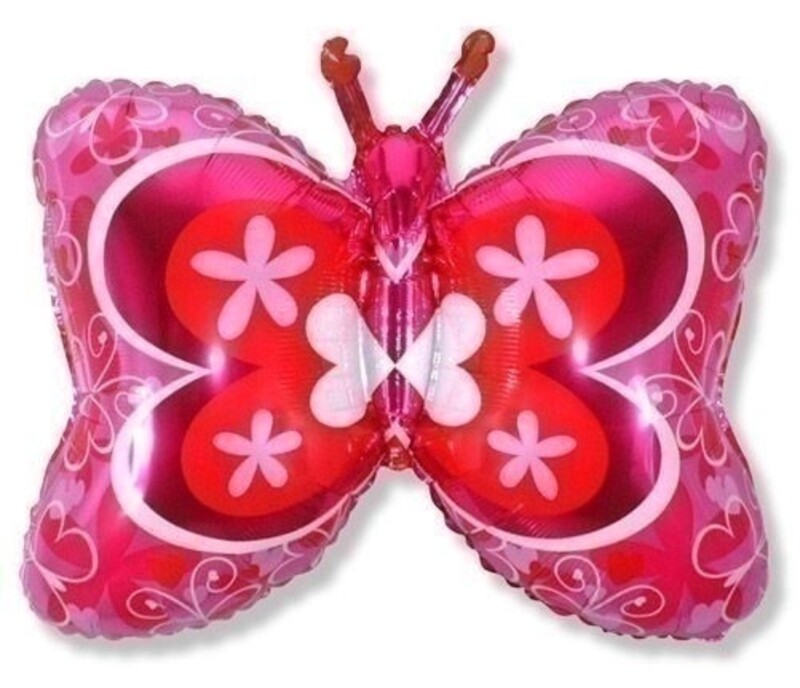 Μπαλόνι Φοιλ μίνι 14 Πεταλούδα  /Butterfly 36 εκ