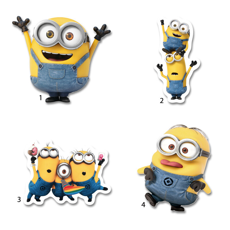Διακοσμητική φιγούρα Minions 10cm Ξύλινη/1τμχ