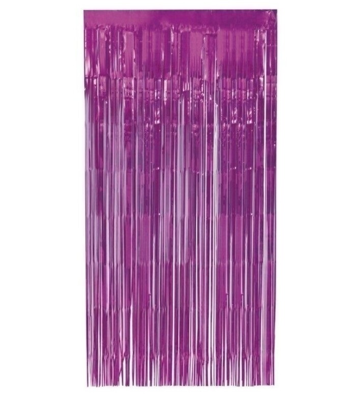 Κουρτίνα Ροζ /Hot Pink  1 x 2 μ