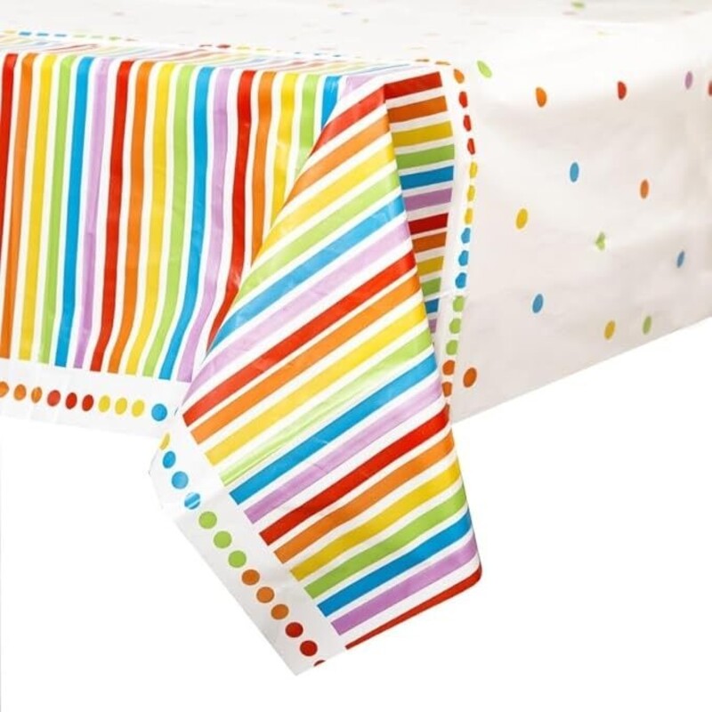Τραπεζομάντηλο Πλαστικό Rainbow   / 137 x 213 εκ