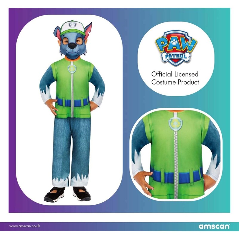 Στολή Paw Patrol Rocky Costume  3-4 Ετών
