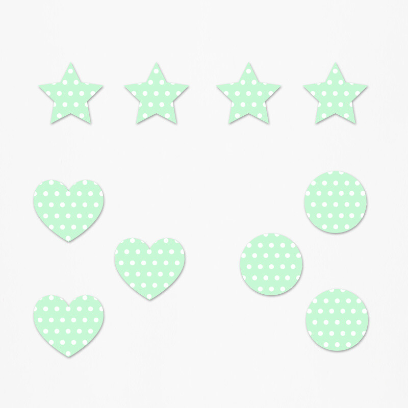 Ξύλινα διακοσμητικά Κουκουβάγιες Pattern mix/ 10τμχ(2cm)