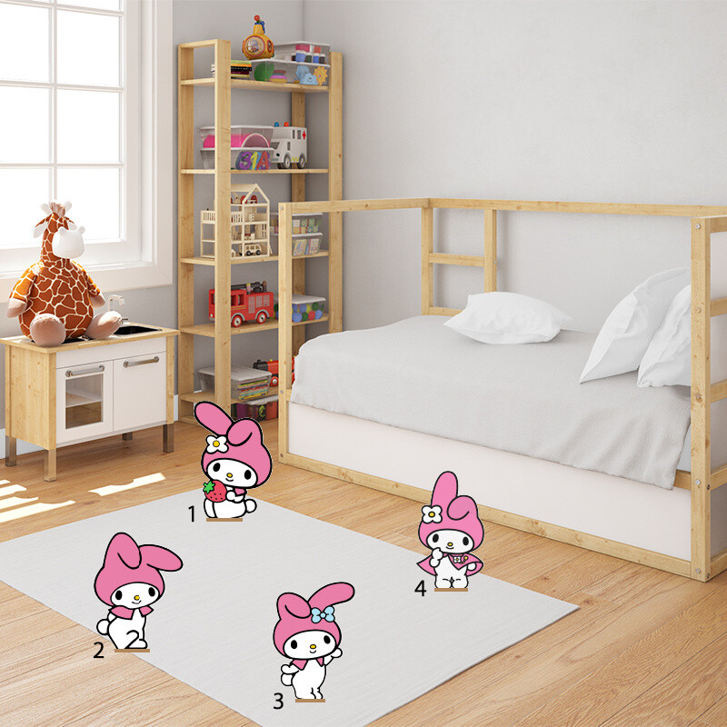 Διακοσμητική φιγούρα My Melody 20cm Ξύλινη με βάση/1 τμχ