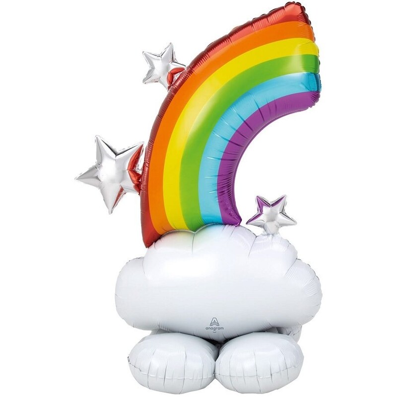 Μπαλόνι φοιλ AirLoonz Rainbow / 91εκ x 132εκ Ουράνιο Τόξο