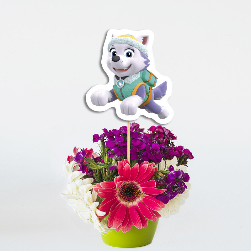 Διακοσμητικό Topper Skye and Everest χάρτινο 20cm