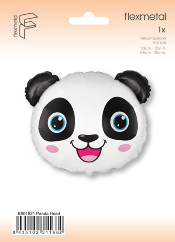 Μπαλόνι Φοιλ Σχήμα Κεφάλι Πάντα / 64 εκ Panda